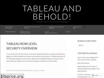 tableauandbehold.com