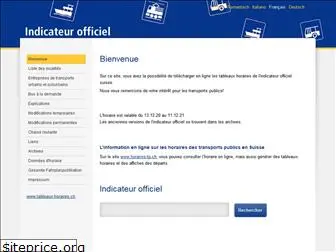 tableaux-horaires.ch