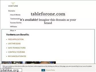 tableforone.com