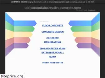 tablemountaincreativeconcrete.com