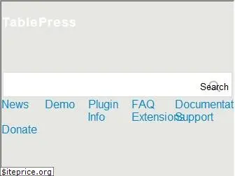 tablepress.org
