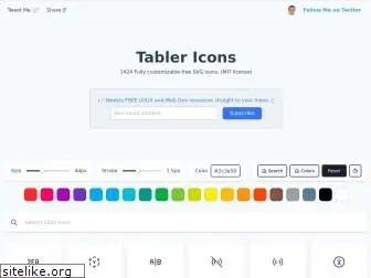 tablericons.com