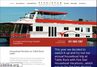 tablerockhouseboatrentals.com