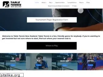 tabletennis.org.nz