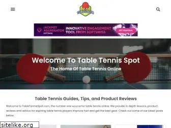 tabletennisspot.com