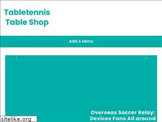 tabletennistableshop.co.uk