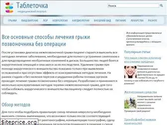 www.tabletochka.su