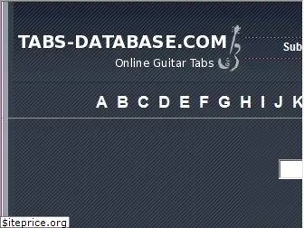 tabs-database.com
