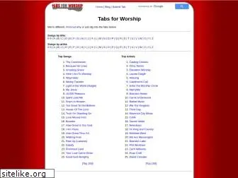 tabsforworship.com