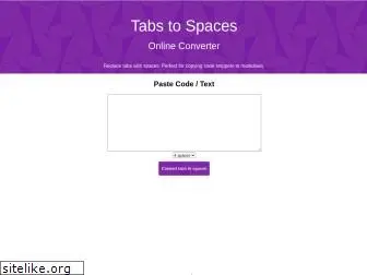 tabstospaces.com