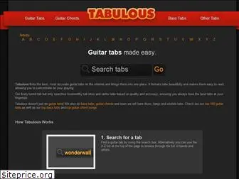 tabulous.co.uk