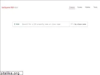 tachyons-tldr.now.sh