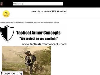 tacticalarmorconcepts.com