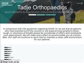 tadjeortho.com