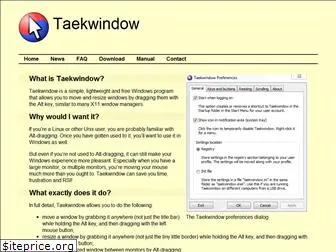 taekwindow.sf.net