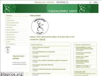 taekwondovihti.fi