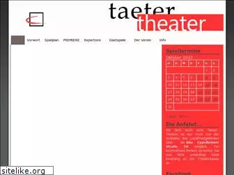 taeter-theater.de