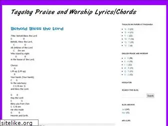 tagalogpraiseandworshiplyrics-chords.blogspot.com