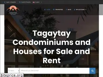 tagaytaycondominium.com