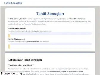 tahlilsonuclari.site