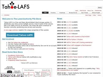 tahoe-lafs.org