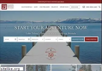 tahoerentals.com