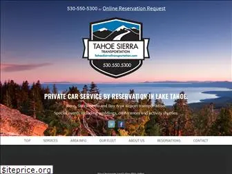 tahoesierratransportation.com