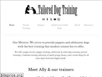 tailoreddogtraining.com