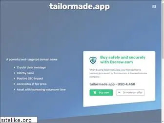 tailormade.app