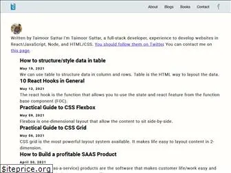 taimoorsattar.dev