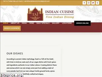 tajindianrestaurant.com