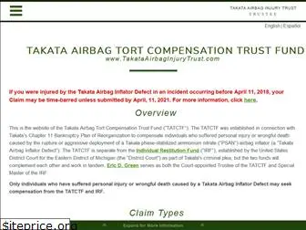 takataairbaginjurytrust.com