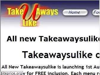 takeawaysulike.co.uk
