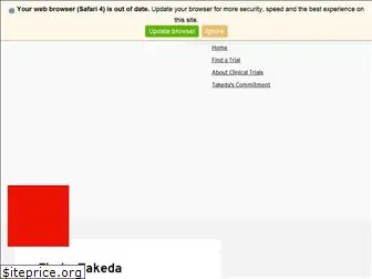 takedaclinicaltrials.com