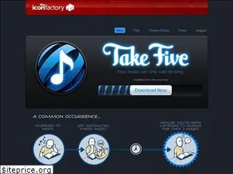 takefiveapp.com