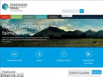 takeovers.govt.nz