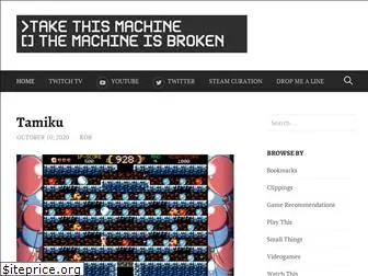 takethismachine.com