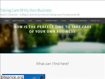 takingcareofmyownbusiness.com