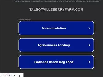 talbotvilleberryfarm.com