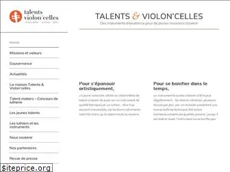 talentsetvioloncelles.com