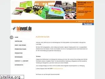 talevent.de