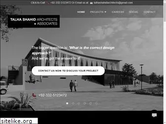 talhashahidarchitects.com