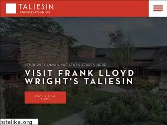 taliesinpreservation.org