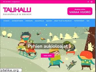 talihalli.fi