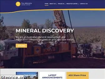 talismanmining.com.au