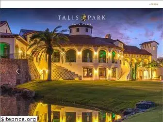 talisparkgolfclub.com