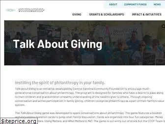 talkaboutgiving.org