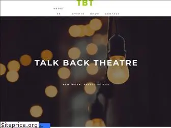 talkbacktheatre.org