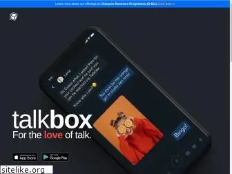 talkboxapp.com