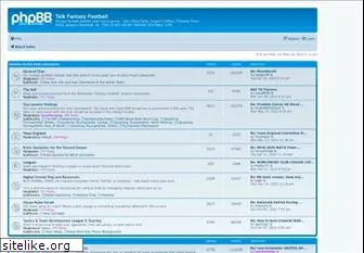 talkfantasyfootball.org